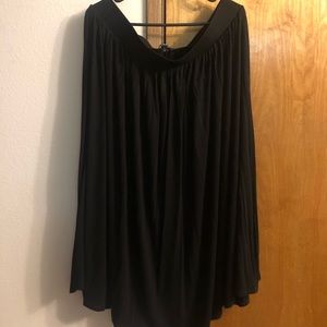 Torrid Black Midi Skirt - Torrid Size 1